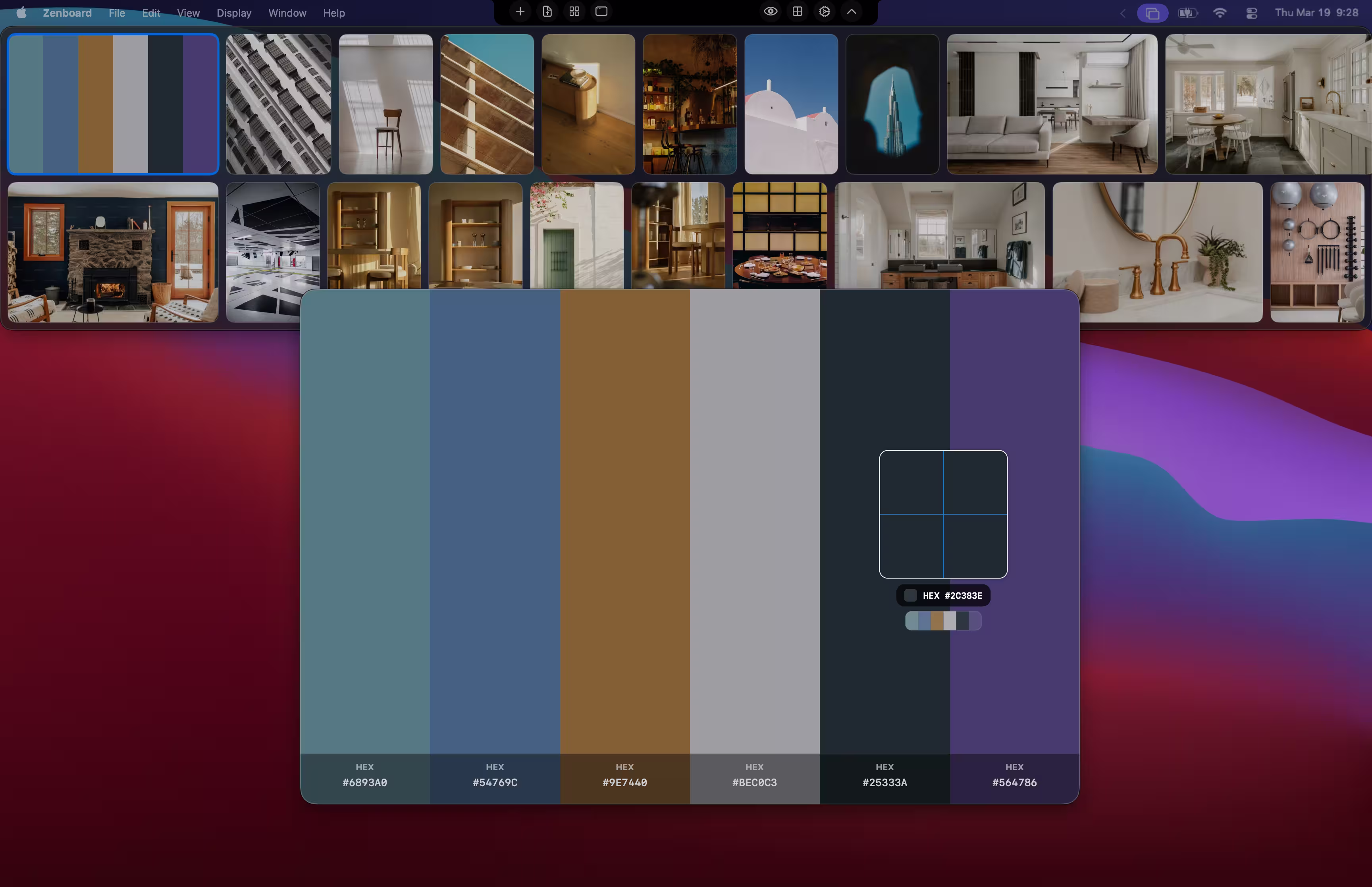 Color Picker & Palette Cards